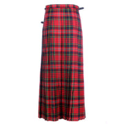 Clearance MTM Ladies Wool Kilt - MacPherson Red Modern - Waist 36 Length 37