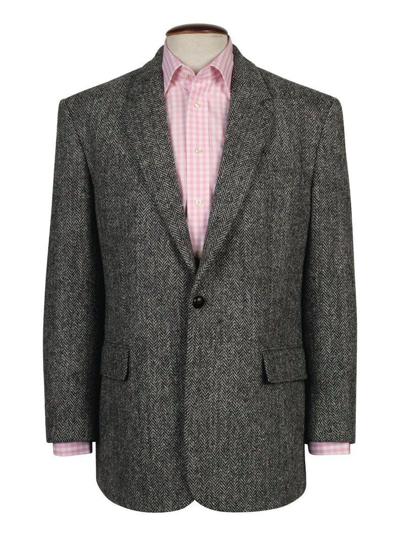 Herringbone Harris Tweed Jacket