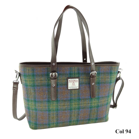 Plaid Ruched Baguette Bag With Coin Purse