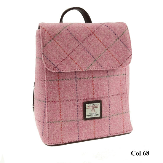 Harris Tweed Mini Backpack Tummel - 11 Colours