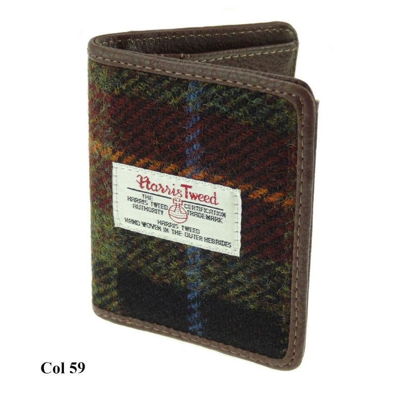 Harris Tweed Lewis Credit Card Holder - 4 Colours