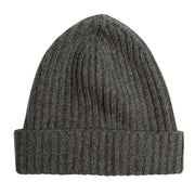 100% Cashmere Ribbed Beanie Hat by Isla Cashmere - 6 Colours