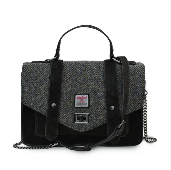 Islander® Large Satchel with Harris Tweed®