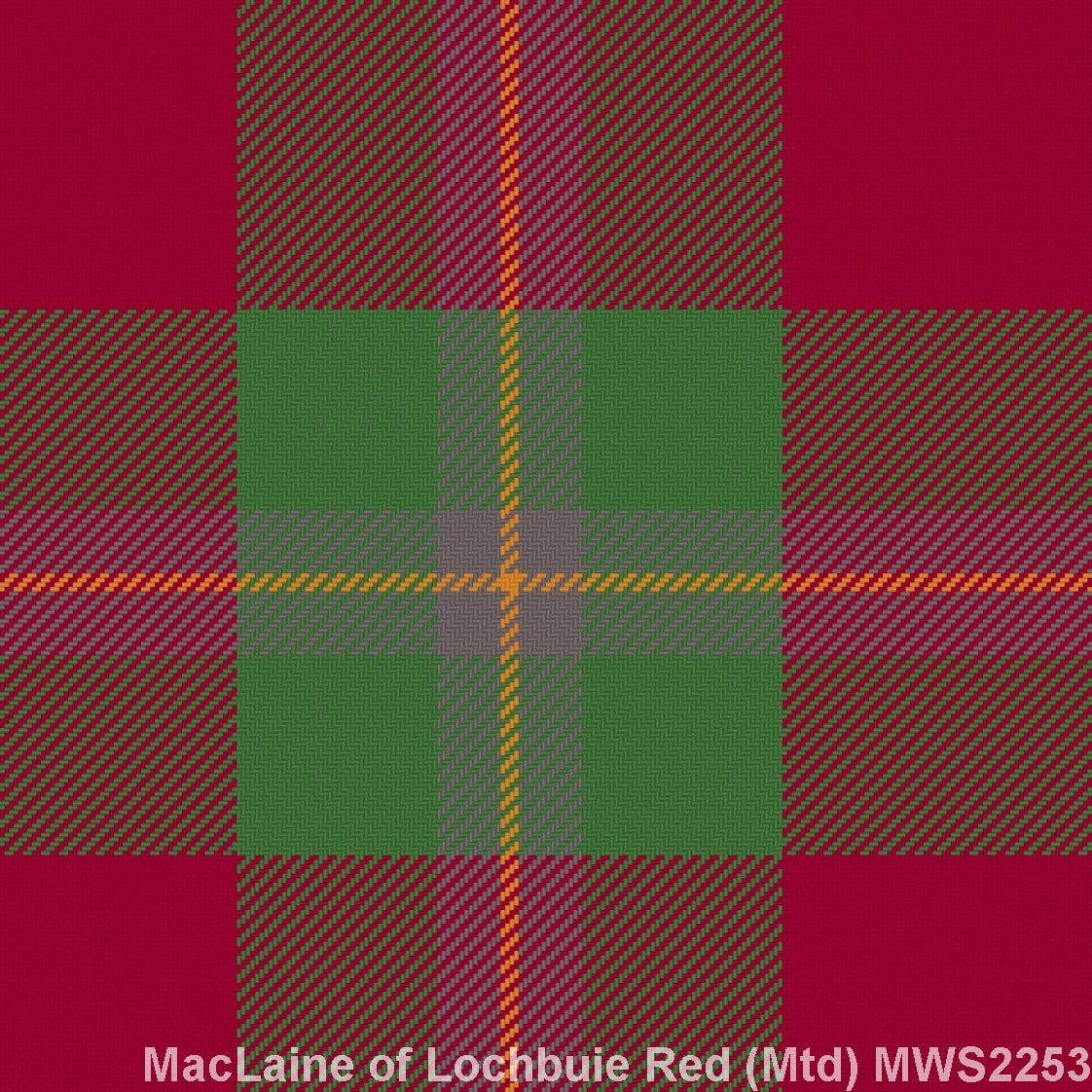 MacLaine of Lochbuie Red Muted