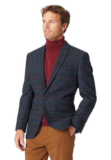 Men's Harris Tweed Tailored Fit Jacket - Montgomerie - LIMITED SIZES