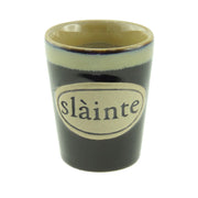 Stoneware Shot Cup - Slainte - 3 Colours