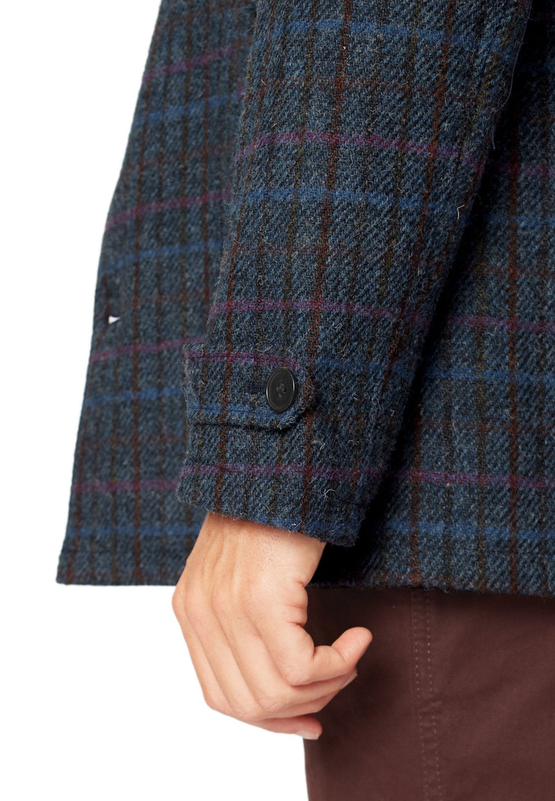 Mens Harris Tweed Classic Fit Short Coat - Panton - LIMITED SIZES