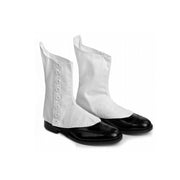 Piper's Spats with White Buttons