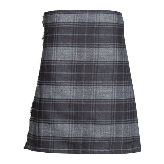 Men's Kilt, 8 Yard Polyviscose - Grey Highlander