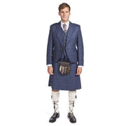 Complete Prestige Tweed Argyle Jacket and Kilt Outfit Made to Order