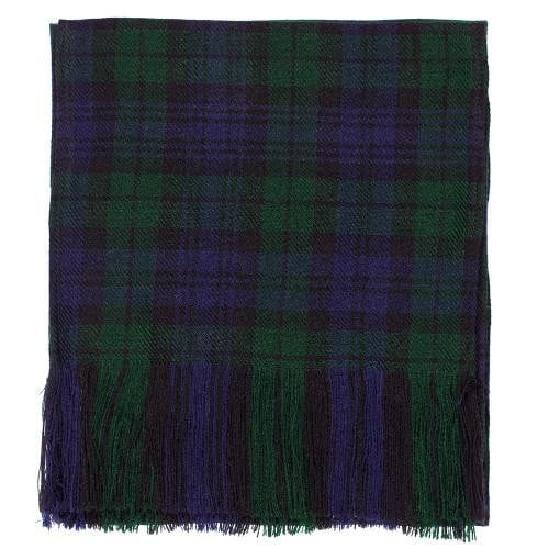 Womens Acrylic Wool Tartan Sash - Black Watch