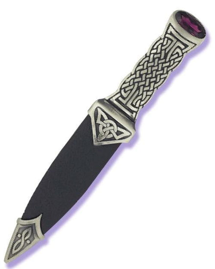 Pewter Boisdale Sgian Dubh with Stone Hilt