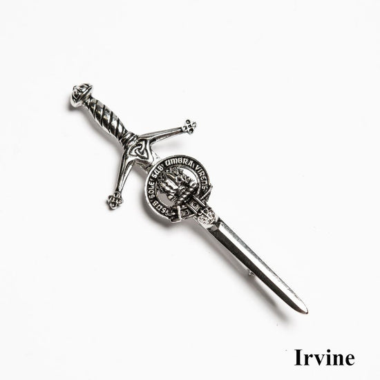 Clan Crest Kilt Pin - Irvine