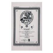 Clan Crested Tea Towel - Made to Order