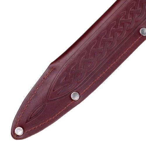 Damascus Steel Dirk with Horn Handle