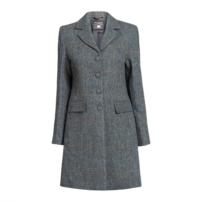 Women's Harris Tweed Jacket Sophie Grey Herringbone