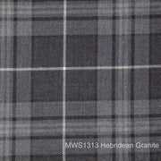 Men's 8 Yard Kilt Hebridean 100% Wool 13oz Mediumweight Tartan, Made To Order