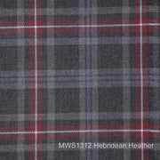 Men's 8 Yard Kilt Hebridean 100% Wool 13oz Mediumweight Tartan, Made To Order