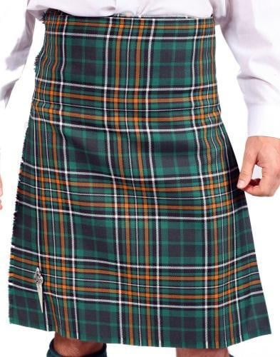 Men's 5 Yard Kilt  - 13oz House of Edgar Mediumweight Wool - Irish County Range - Made to Order