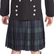 Men's 8 Yard Kilt Nevis 100% Wool Stain Resistant 16oz Heavyweight Tartan, Made To Order