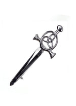 Celtic Loop and Knot Kilt Pin