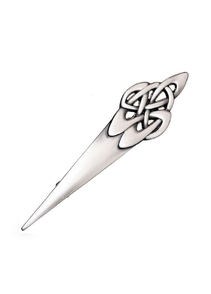 Highland Swirl Kilt Pin - Antique Finish