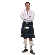 Casual 8 Yard Kilt Outfit - 9 Piece Package