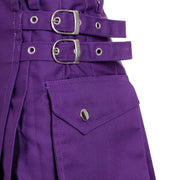 Women's Purple Utility Kilt
