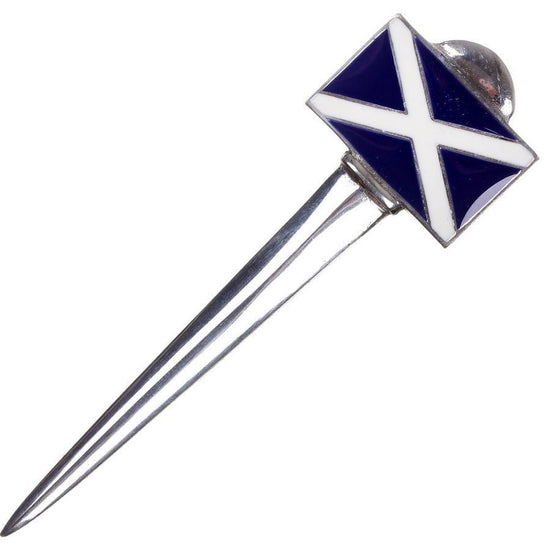 St Andrews Saltire Kilt Pin