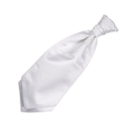 Ruche Tie - White
