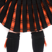 Men's Kilt - 100% Wool, 16oz, 8 Yard  - Black Isle Contrast Kilt - Made to Order