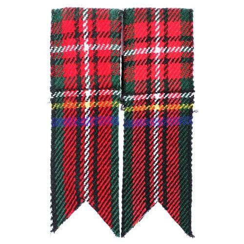 Acrylic Tartan Flashes - Black Stewart