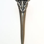 Pewter Stag and Hound Design Kilt Pin