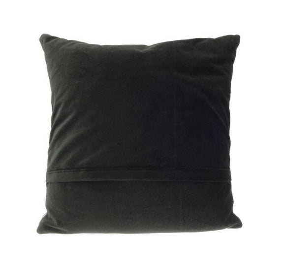 Harris Tweed Square Cushion - Grey Check