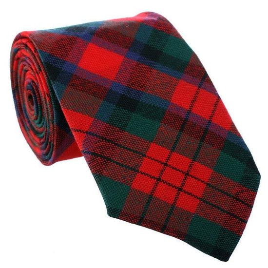 100% Wool Tartan Neck Tie - MacDuff Modern