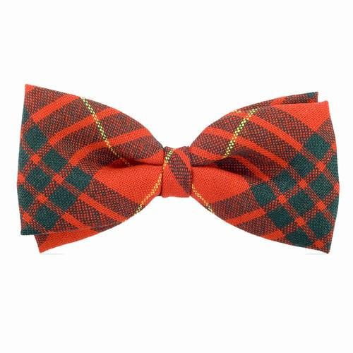 100% Wool Tartan Bow Tie - Cameron Modern