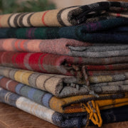 Wool Tartan Rug - Buchanan Natural
