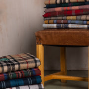 Wool Tartan Rug - Buchanan Natural