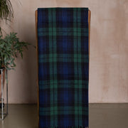 Wool Tartan Blanket - 60'' x 70'' - Black Watch