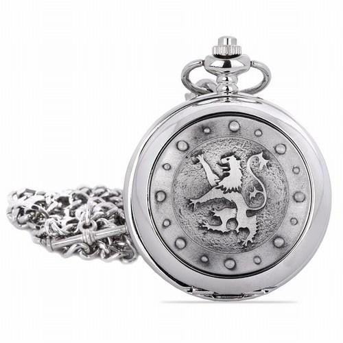 Quartz Pocket Watch - Lion Rampant