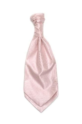 Polyester Shantung Ruche Tie - Pink