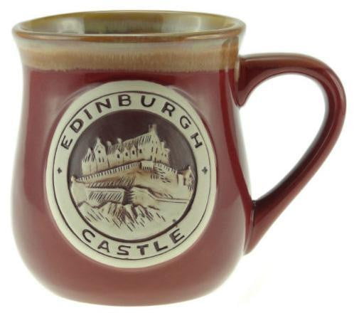 Stoneware Mug with Edinburgh - 3 Colours