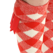 Premium Merino Wool Regimental Diced Kilt Hose - Red & White