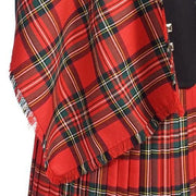 Traditional 100% Wool Fringed Fly Plaid - Made to Order
