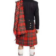 Traditional 100% Wool Fringed Fly Plaid - Made to Order