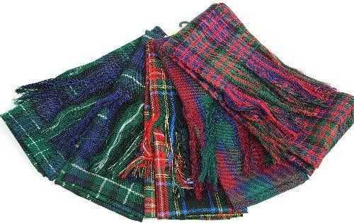 100% Lochcarron Reiver Wool Tartan Sash - Made to Order