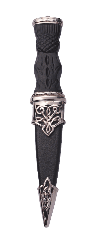 Pewter Dress Morar Sgian Dubh with Plain Top