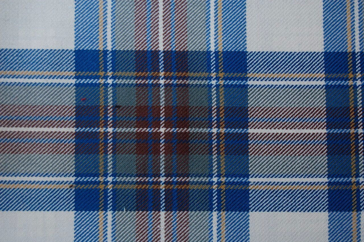 Stewart Blue Dress Muted