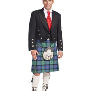 Deluxe Prince Charlie Package- 8 Yard Lochcarron Mediumweight Kilt