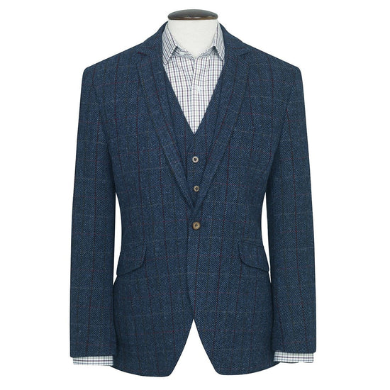 Mens Harris Tweed Tailored Fit Jacket - Tolsta - LIMITED SIZES